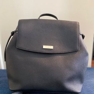 Kate spade black backpack